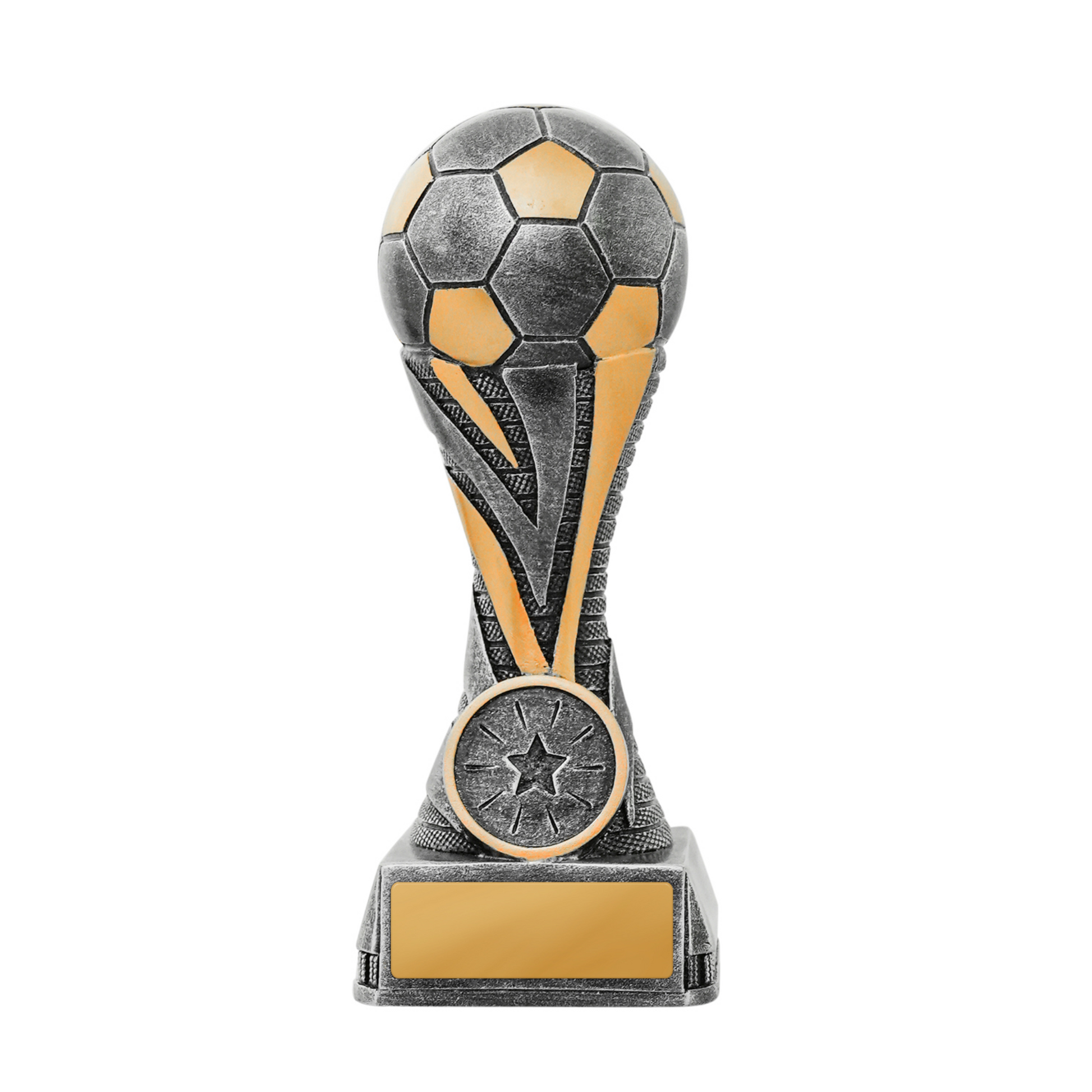 Galaxy Tower Soccer Trophy