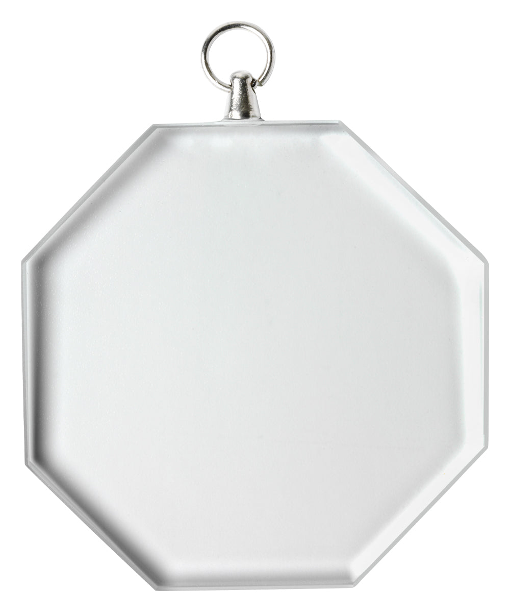 Glass Octagonal Medallion