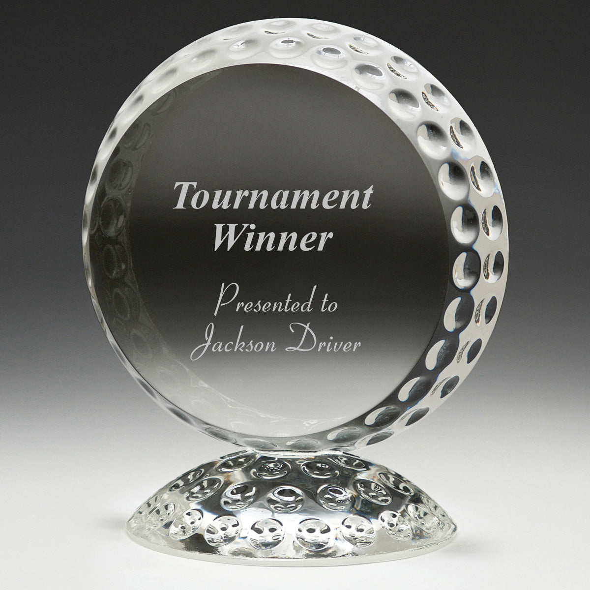 Golf Crystal Marker Award