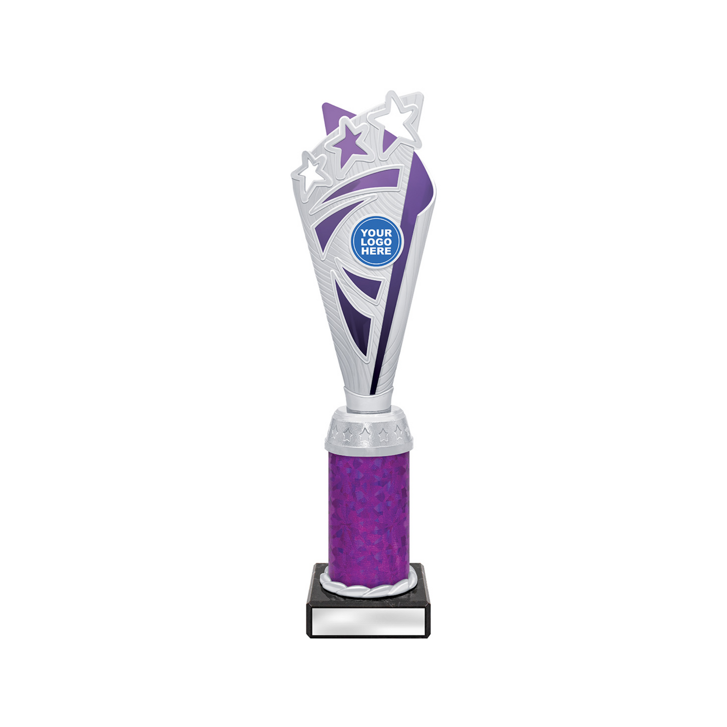 Corella Cup Trophy Purple Silver