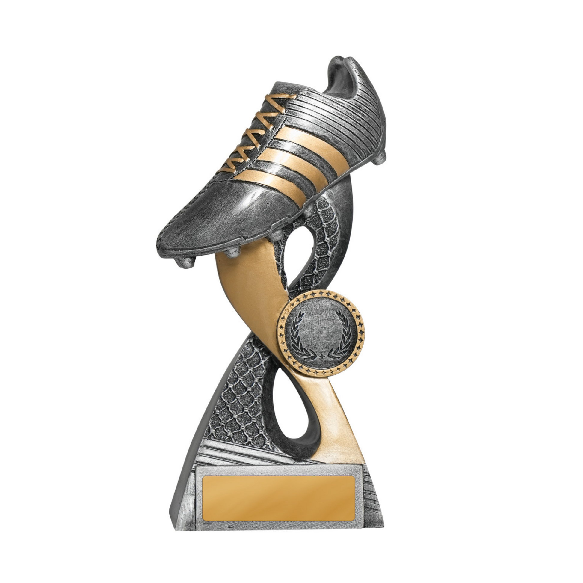Gravity Boot Stand Football Trophy