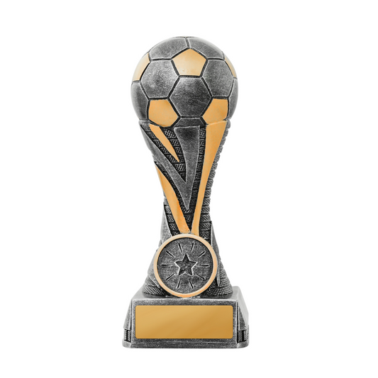 Galaxy Tower Soccer Trophy