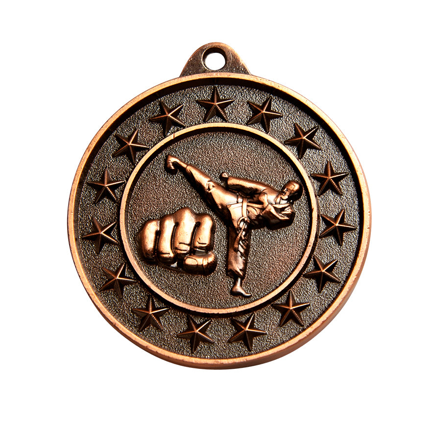Martial Arts Shooting Star Medal