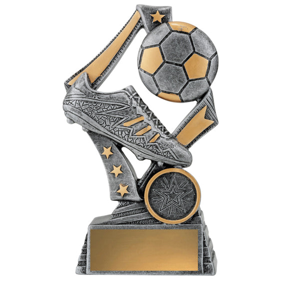 Flag Soccer Theme Trophy