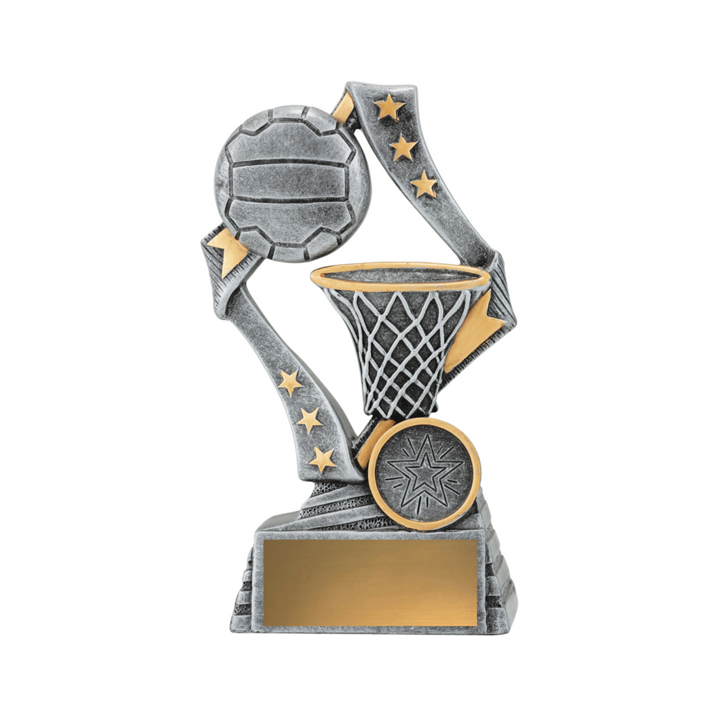 Flag Netball Theme Trophy