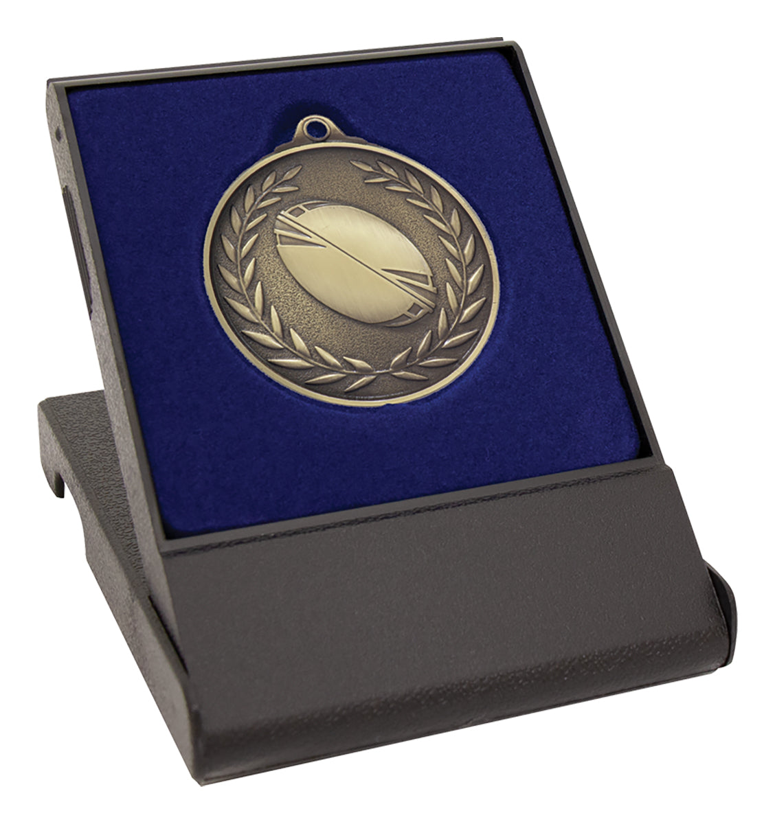 Medal Box - Blue Velvet Interior