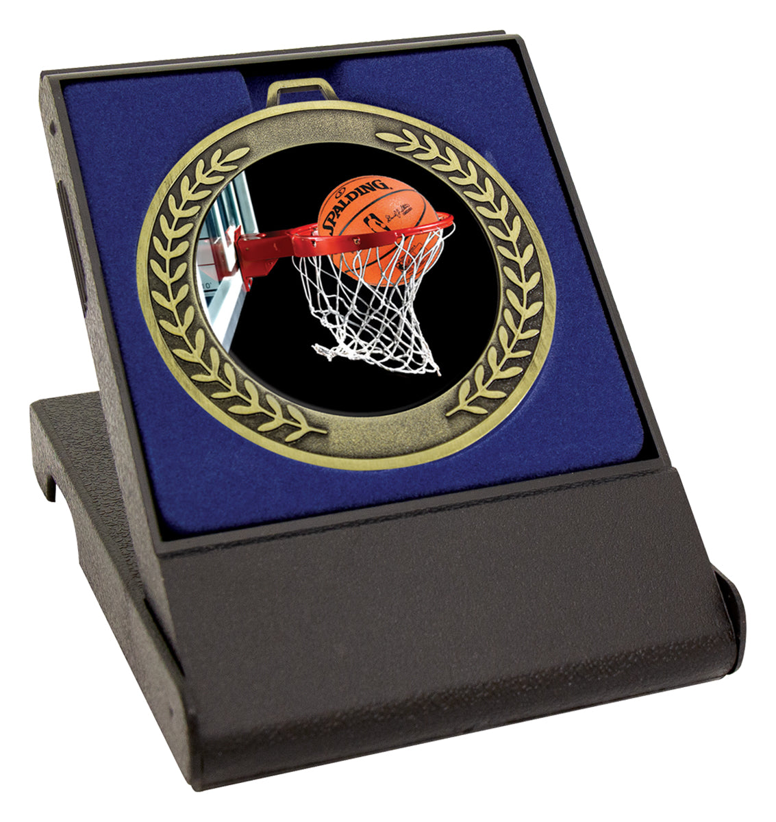 Medal Box - Blue Velvet Interior