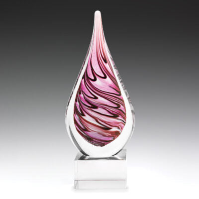 Art Glass Remedy Pink Award