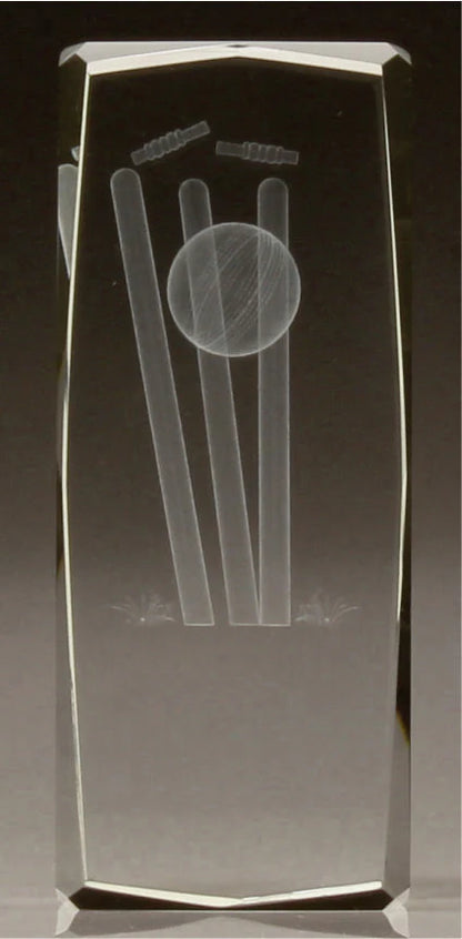 Cricket Crystal Hologram Award