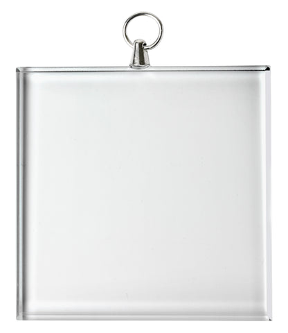 Square Glass Medallion