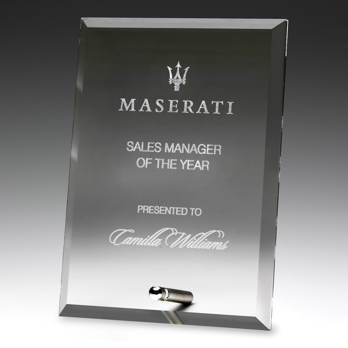 Prime Glass Plaque
