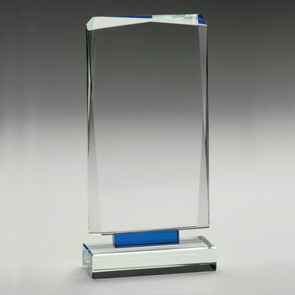 Blue Mirage Glass Award + Free Gift Box