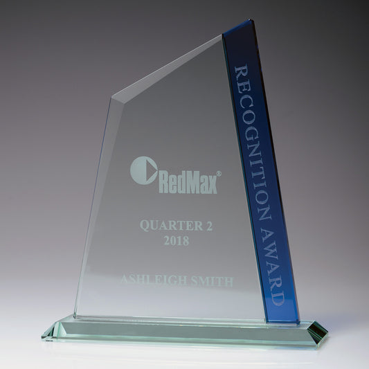 Jade & Blue Summit Glass Award