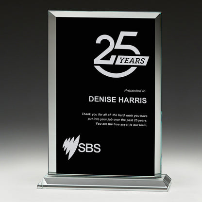 Glass Black Billboard Award + Free Gift Box