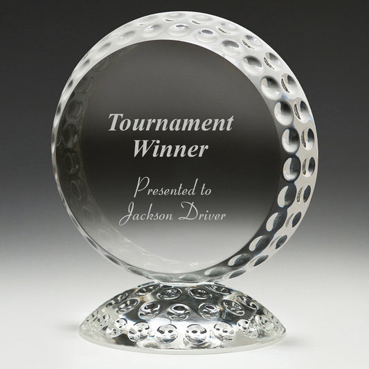 Golf Crystal Marker Award