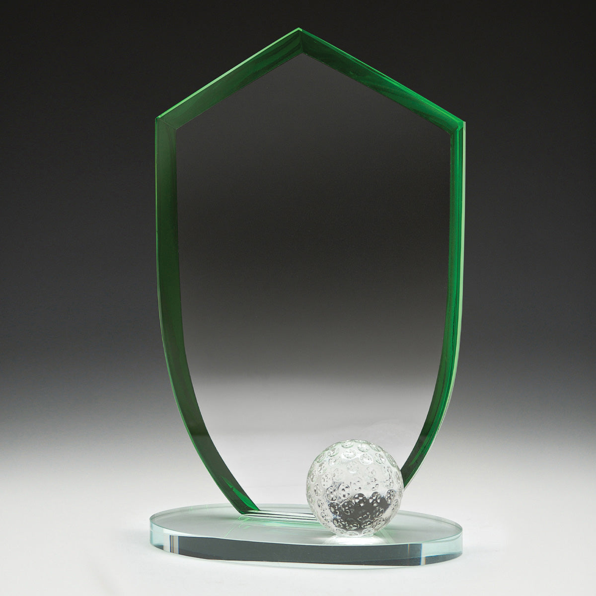 Golf Club Champion Glass Award