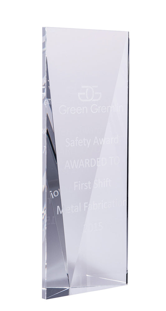 Infiniti Crystal Rectangle Award
