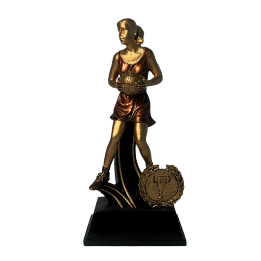 Female Soccer Trophy Bronze