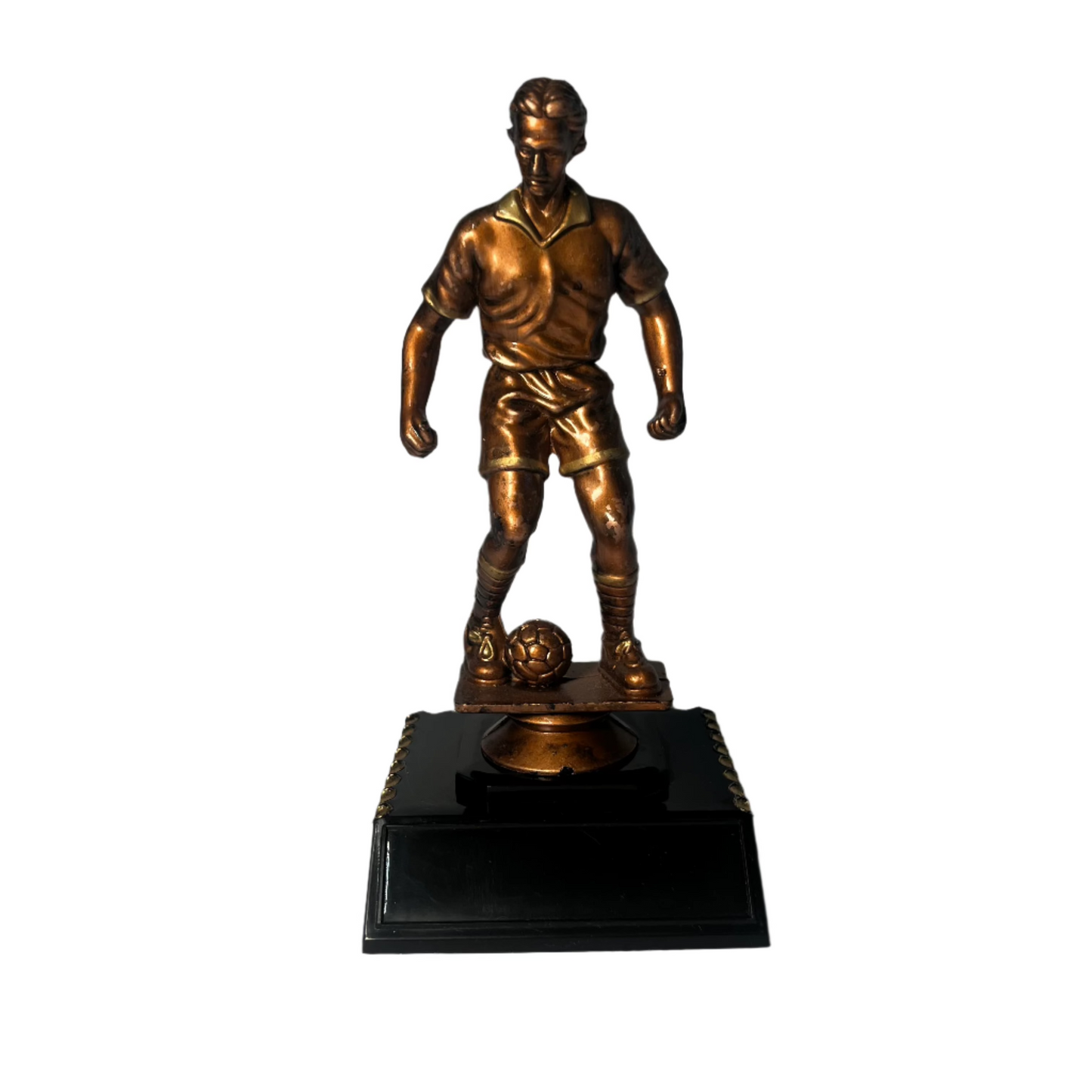 Male Bronze Soccer Trophy