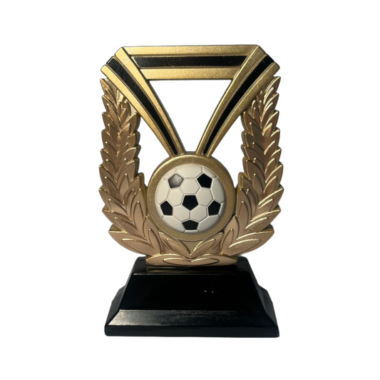 Soccer Ball Wreath Trophy