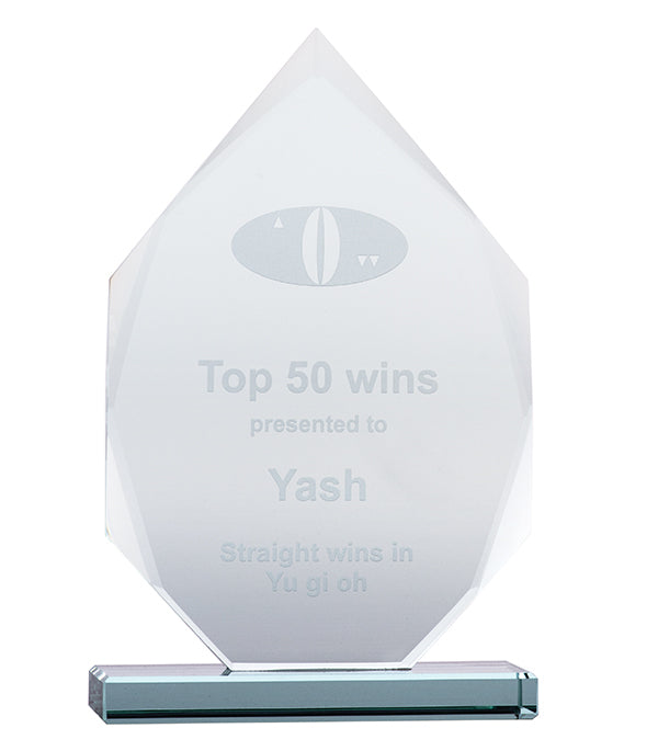 Jade Glass Arrowhead Award