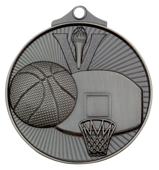 Basketball Victory Medal Silver