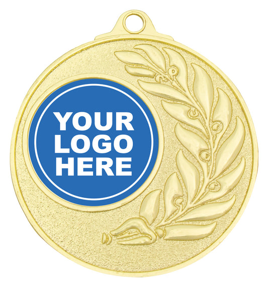 Shiny Eco Wreath Gold Medal
