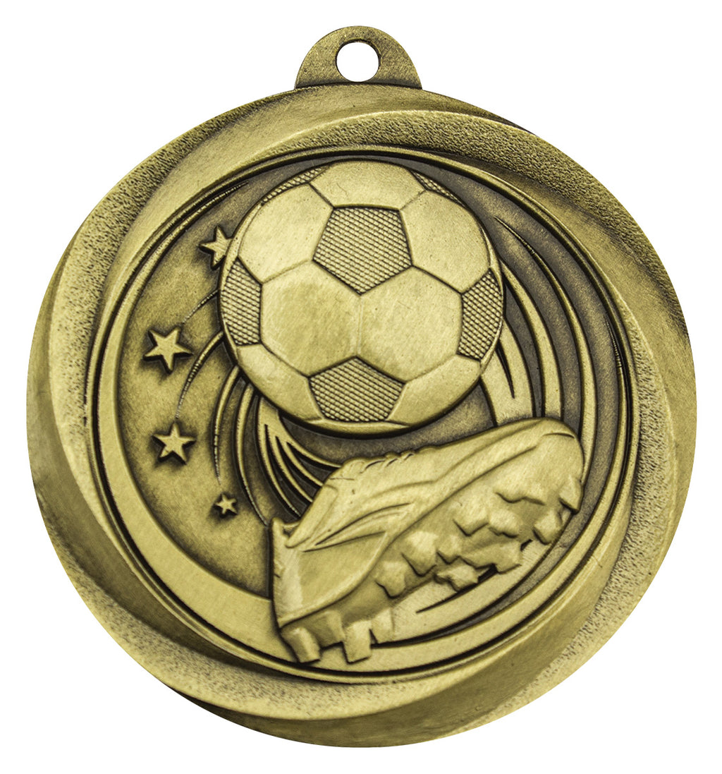 Football Soccer Econo Medal Gold