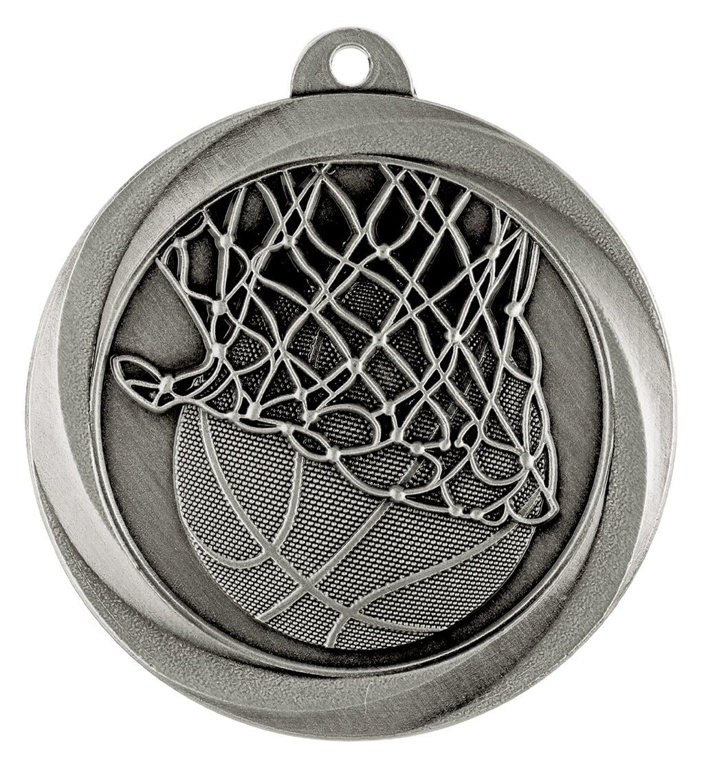Basketball Econo Medal Silver