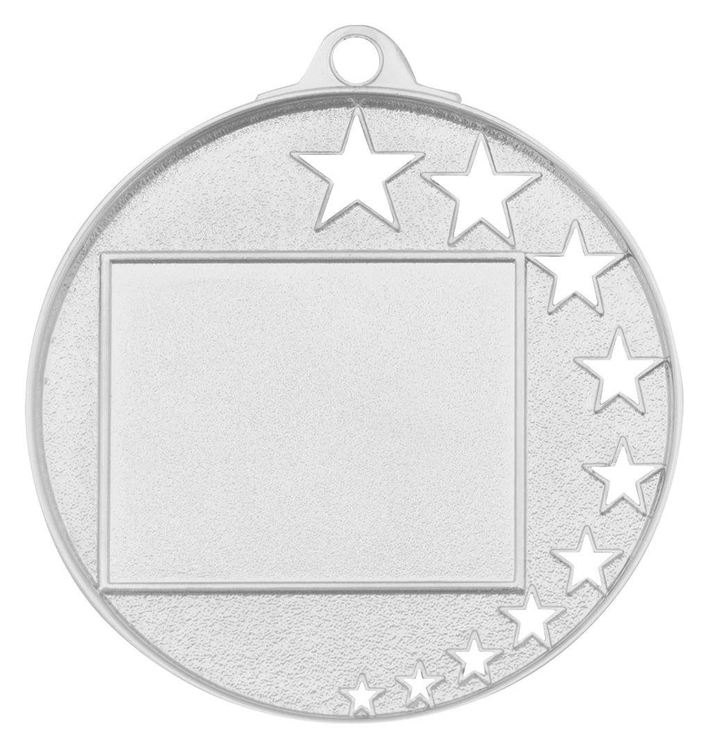 Volleyball Stars Medal Silver