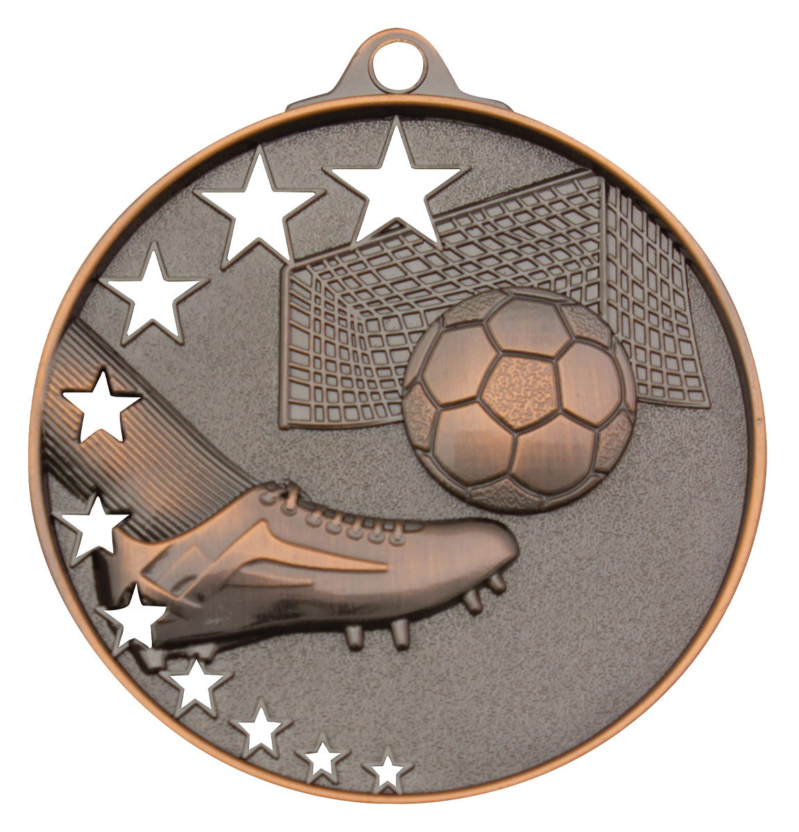 Soccer FC Stars Medal Bronze