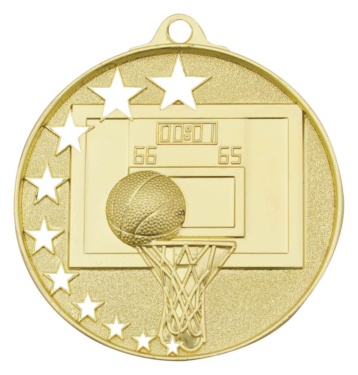 Basketball Stars Medal Gold