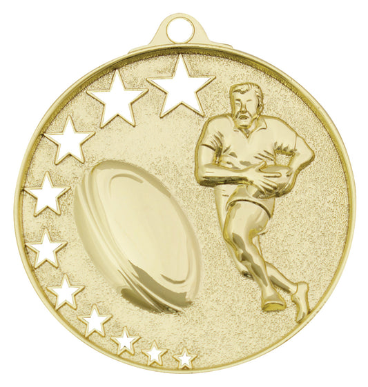 Rugby Stars Gold Medal