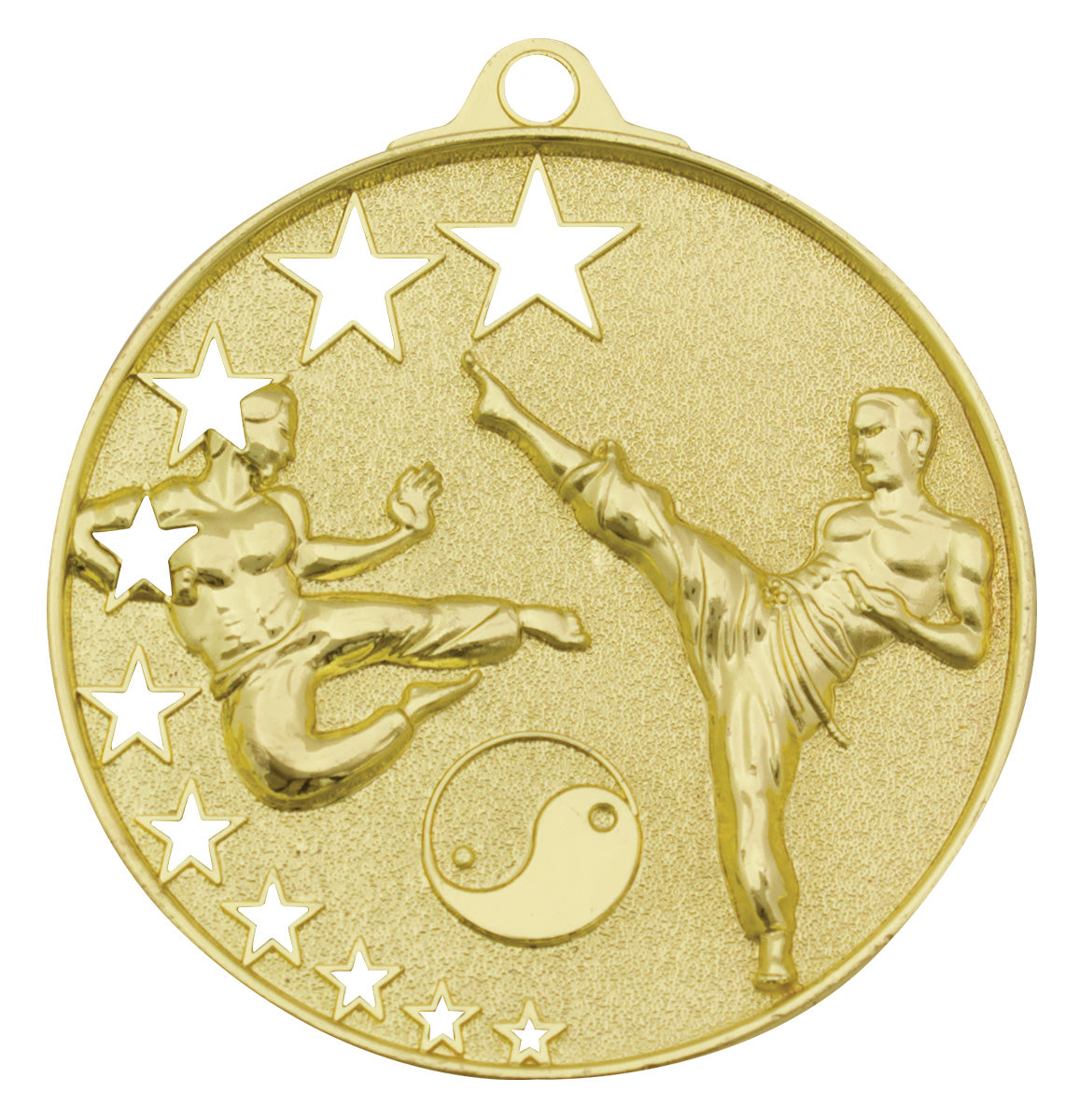 Karate Stars Medal Gold