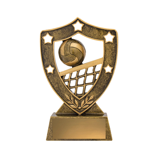 Volleyball Mini Shield Trophy