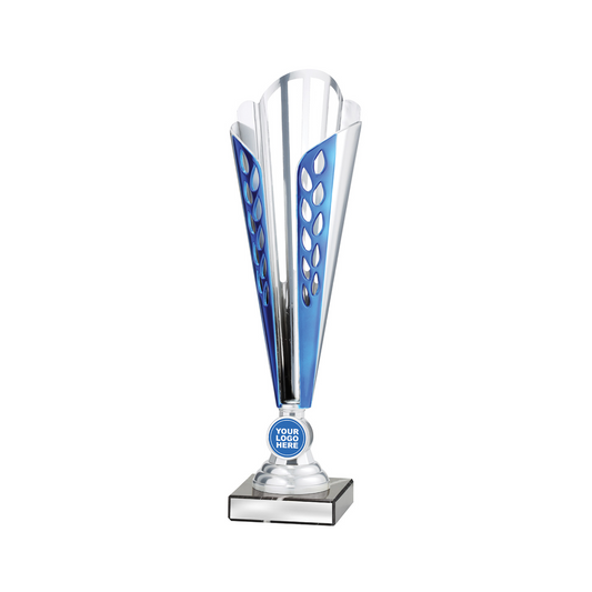Silver Blue Tycone Trophy