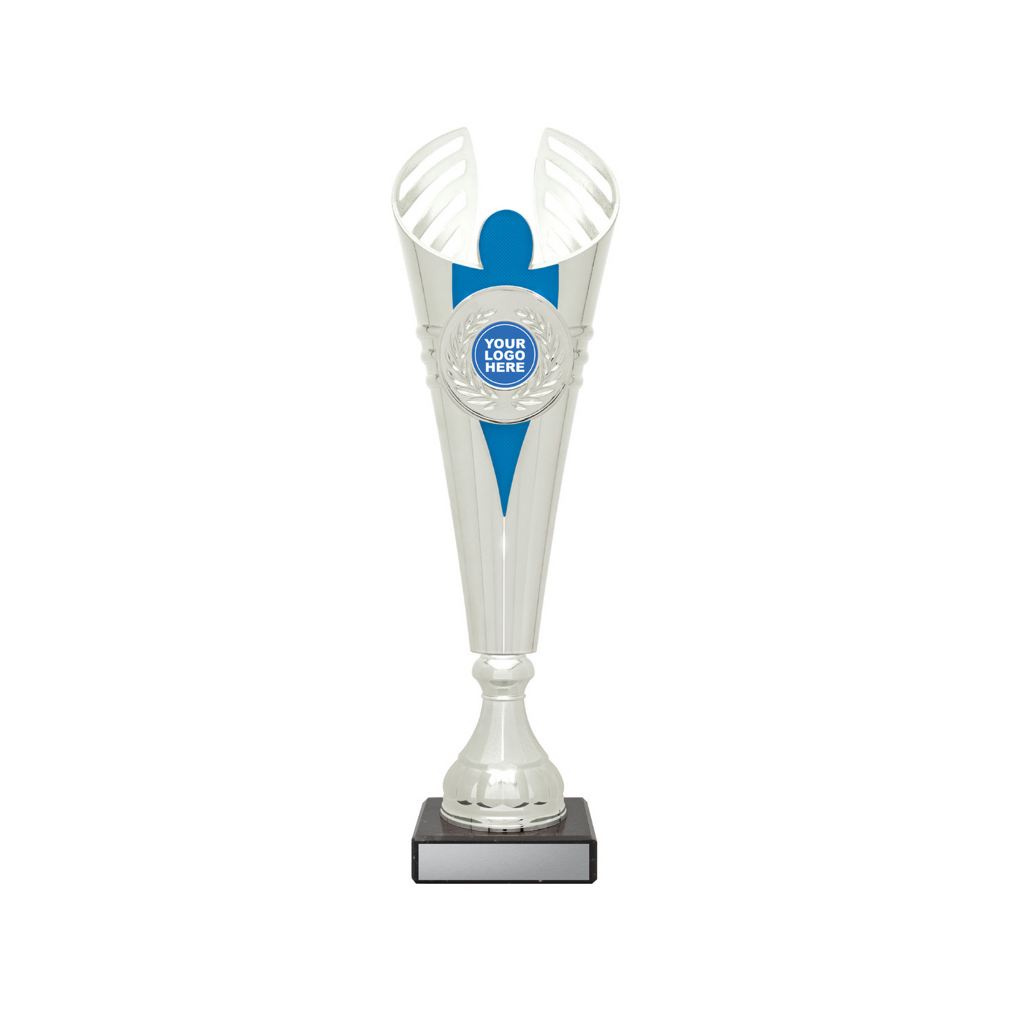 Angel Cup Silver Blue Trophy