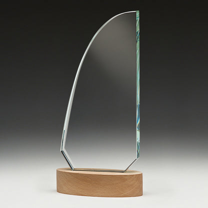 Corvette Glass Wood Award
