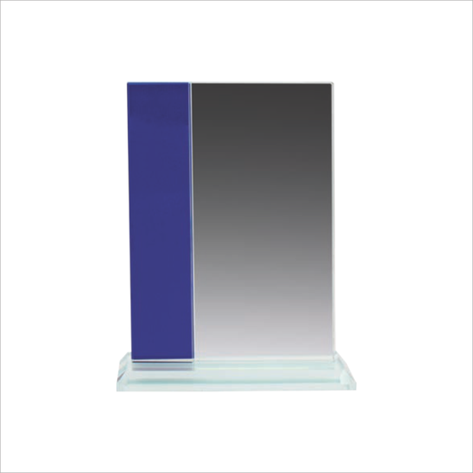 Blue Panel Glass Billboard Award + Free Gift Box