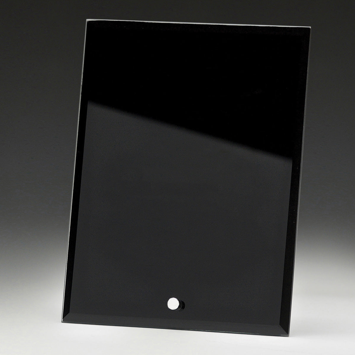 Craft Glass Plaque Black