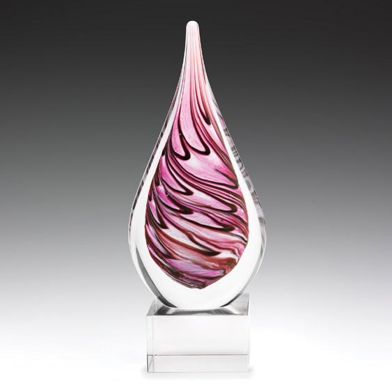 Art Glass Remedy Pink Award