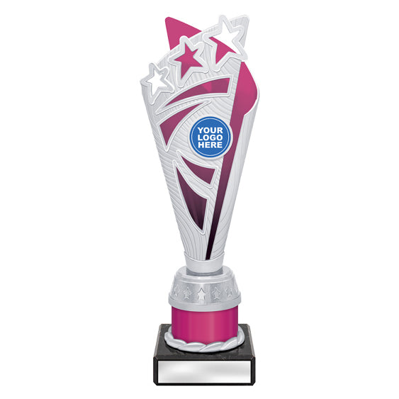 Corella Cup Trophy Pink Silver
