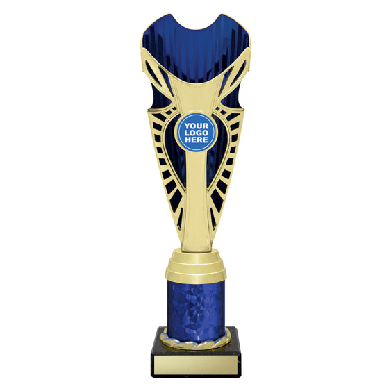 Blue Gold Shine Trophy Cup
