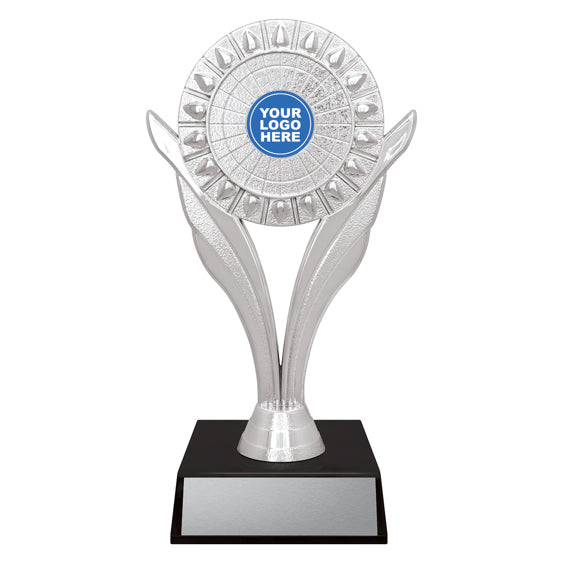 Silver Winged Leaf Trophy