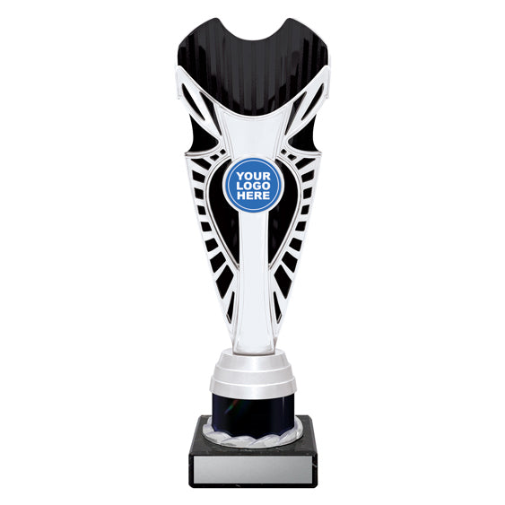 Silver Black Shine Trophy Cup
