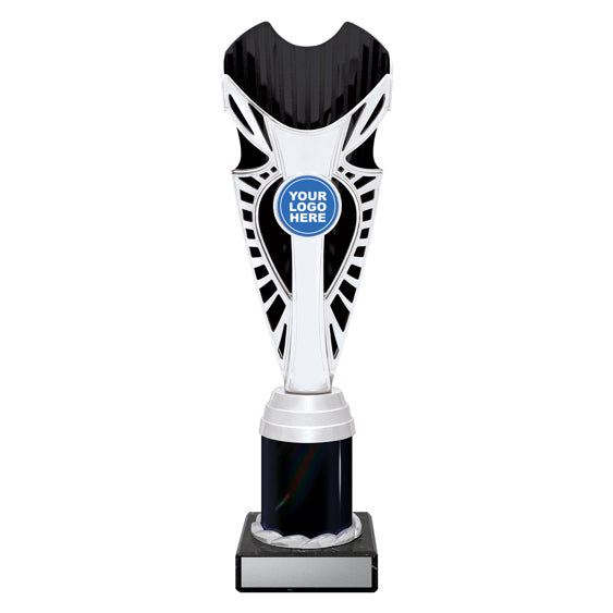 Silver Black Shine Trophy Cup