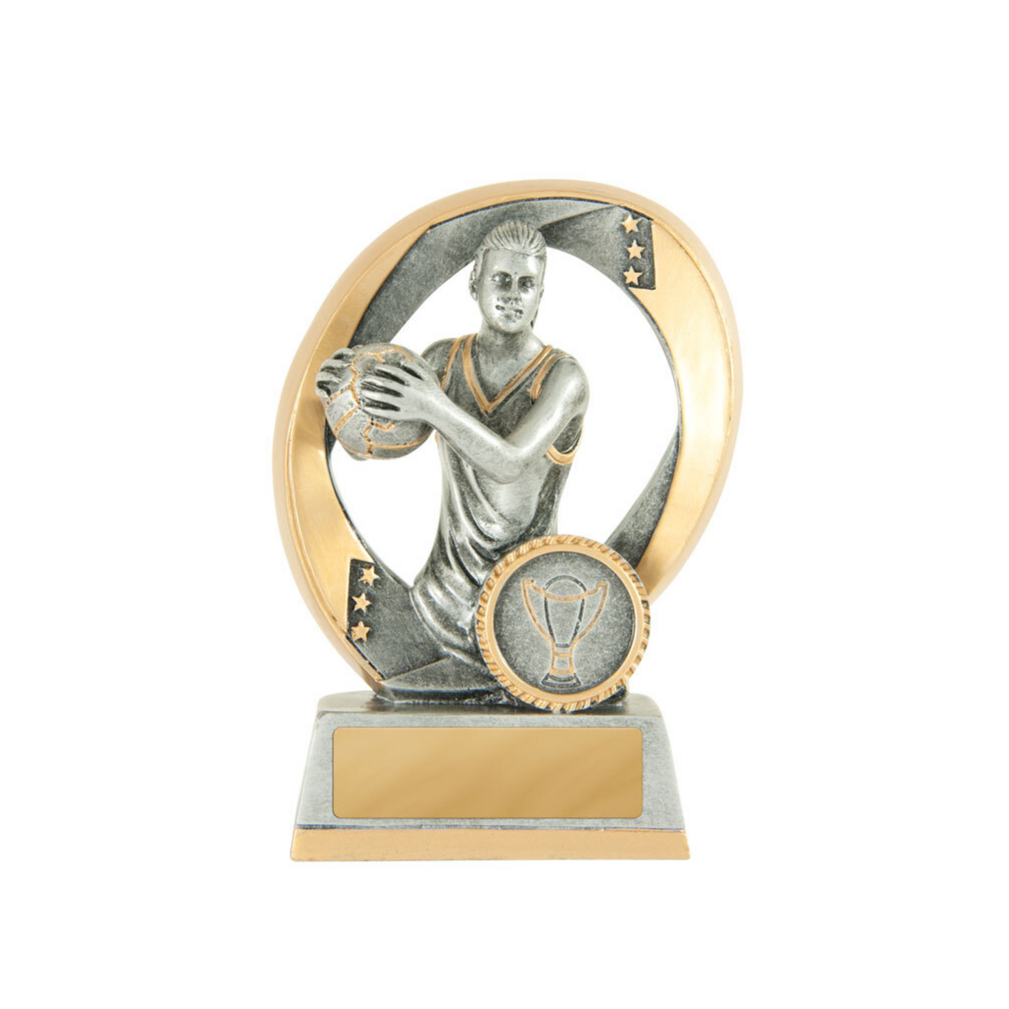 Elliptical Netball Breakthrough Trophy