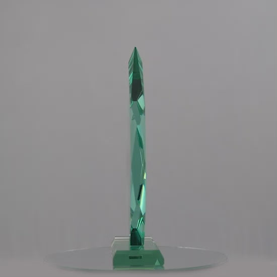 Jade Glass Arrowhead Award