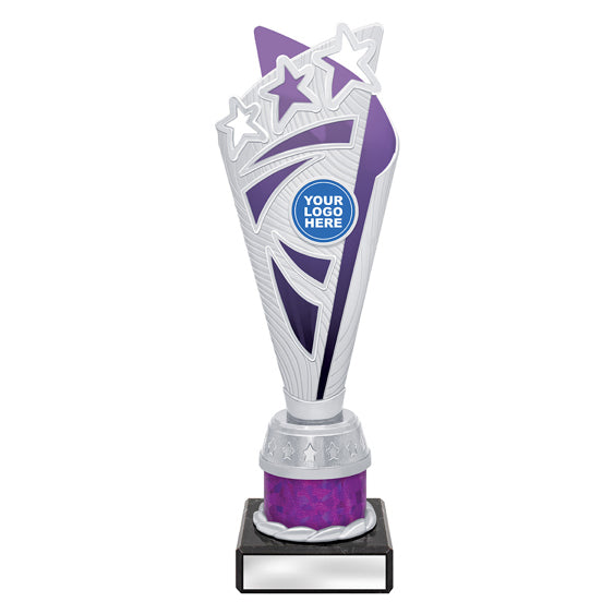 Corella Cup Trophy Purple Silver