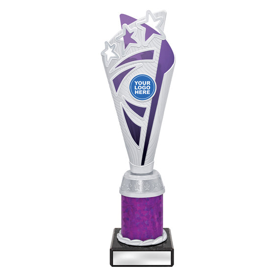 Corella Cup Trophy Purple Silver